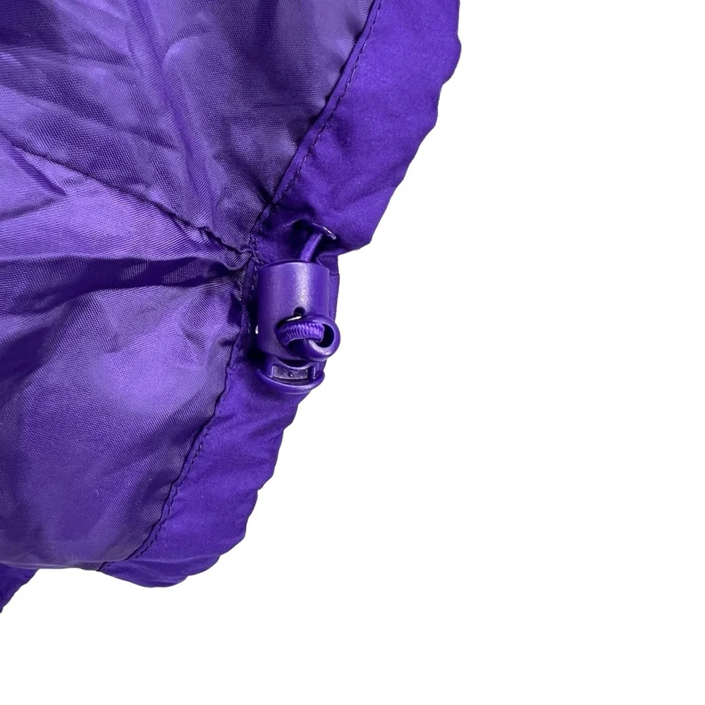 Minnesota Vikings Windbreaker Jacket‎ Reebok Purple Full-Zip NFL Football Large